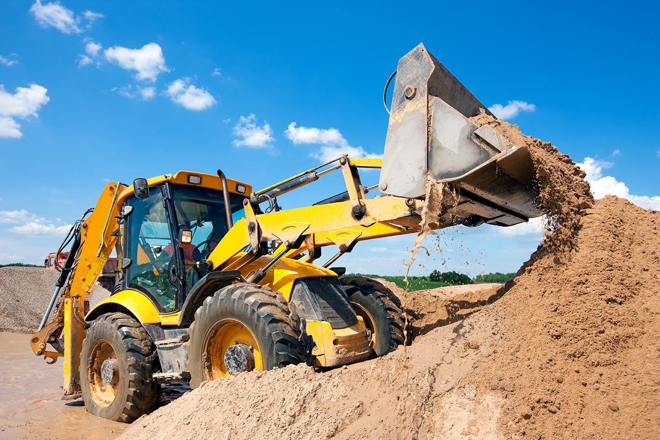 Backhoe and frontend loader safety requires thorough operator training, regular equipment maintenance, and strict adherence to safe operating practices to prevent accidents and injuries associated with excavation, lifting, and material handling.