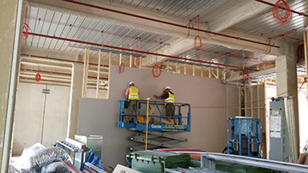 Achieving safety in ceiling installation demands adherence to stringent safety measures