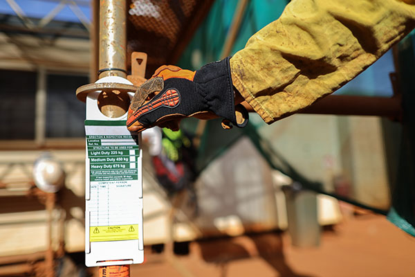 After each inspection, scaffolding must undergo tagging to convey essential information for worker safety and awareness.