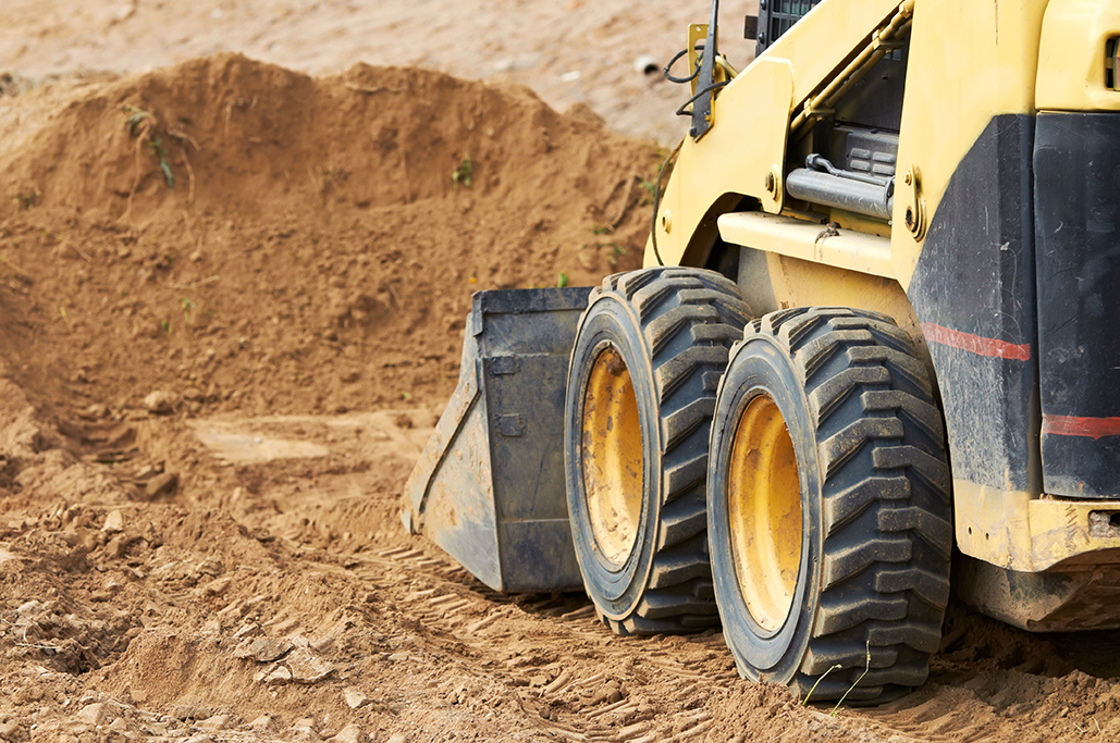 Skid Steer Loader is a powered mobile plant