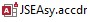 JSEAsy.accdr this is the WHS Software program file
