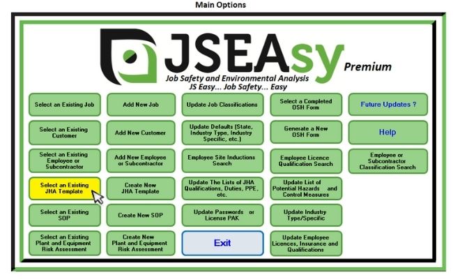 JSEAsy_Safety_Software_Main_option_existing_template_JHA
