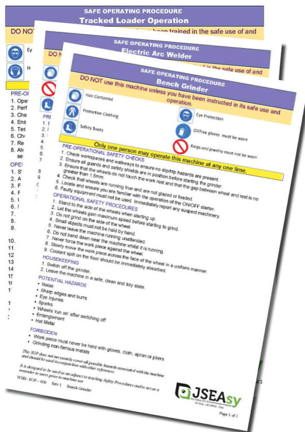 Tracked Loader Operation Safe Operating Procedure