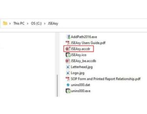 Install a new JSEAsy 64-bit upgrade - JSEAsy